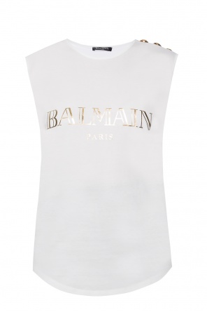 Top z nadrukowanym logo, zdjęcie 1 Top z nadrukowanym logo od Balmain